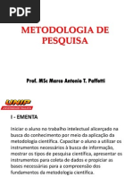 Metodologia de Pesquisa 9-10sem UNIP