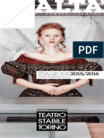 Teatro Stabile Torino Avantprogramme 2015-2016