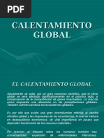 Calentamiento Global
