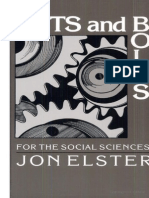 Jon Elster Nuts and Bolts for the Social Sciences 1989