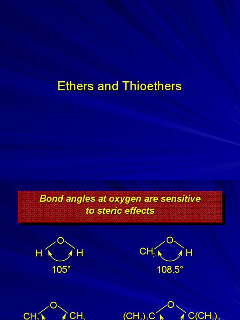 Thioether Nomenclature and Reactions | PDF | Alkane | Alcohol