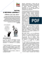 Reforma Educativa o Reforma Laboral PDF