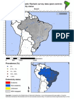 Global Atlas of Helminth Infections - Distribution of Contemporary LF Survey Data in Brazil - 2014-04-02