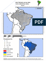 Global Atlas of Helminth Infections - Distribution of Pre-control LF Survey Data in Brazil - 2014-04-02 (1)