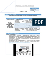 Sesion de Aprendizaje 2do Matematicas