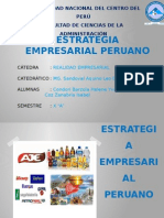 Estrategia Empresarial Peruano
