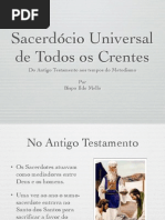 Sacerdócio Universal de Todos Os Crentes