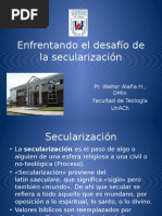Enfrentando El Desafío de La Secularización IAdv