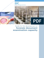 Forensic Document Examination Capacity