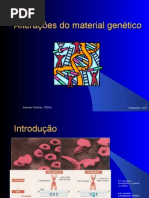 Alterações do material genético