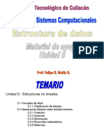 Estructura de Datos Isc Unidad 5