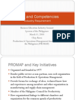 PROMAP Skills and Competencies