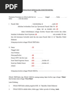 Download Draft Perjanjian Dokter Spesialis by Rezky Amelya SN288277034 doc pdf