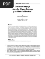 La Relación Lenguaje Y Derecho