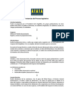 Instancias Del Proceso Legislativo