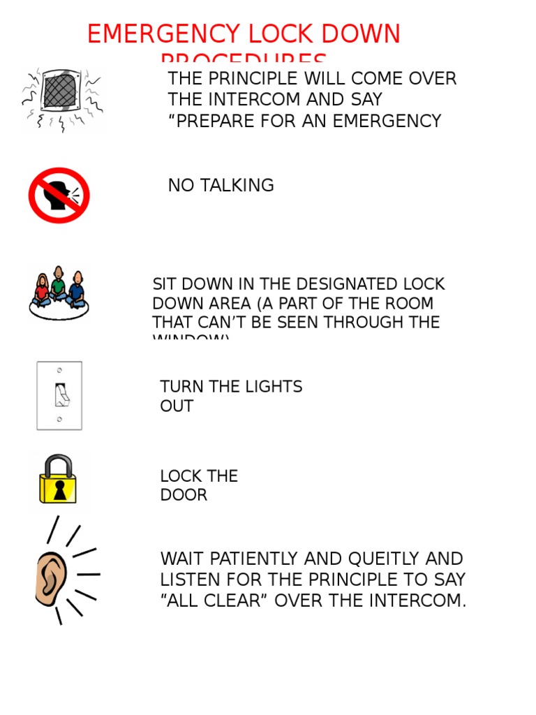 School Emergency Lockdown Guide | PDF