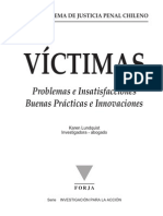 Víctimas. Nuevo Sistema de Justicia Penal Chileno - Karen Lundquist