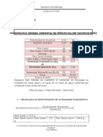 Agua Del Suelo. Edafología