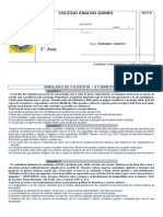 SIMULADO FIL 3° ANO (G)