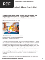 Multiplicação e Divisão Já Nas Séries Iniciais _ Matemática _ Nova Escola