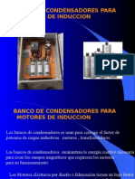Banco de Condensadores para Motores de Induccion