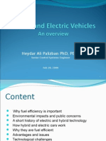 Hybrid and Electric Vehicles