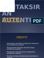 Pentaksiran Autentik