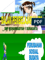 Perubahan Sosial Dan Budaya