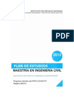 Plan de Estudios 2013