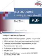 Cafe Quality ISO 9001 2015 AOQ