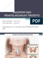 DIAGNOSIS TIROIDITIS