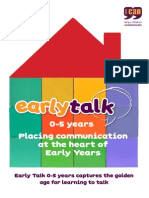 ICAN - EarlyTalk 0-5 Brochure