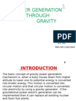 Gravity Power Generation