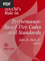 ASTM Role in Performance-Based Fire Codes and Standards