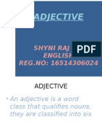 ADJECTIVE  PPT