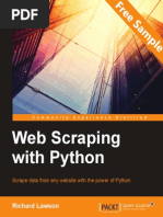 Download Web Scraping with Python - Sample Chapter by Packt Publishing SN288313661 doc pdf