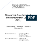 Manual de Metacomprension Lectora