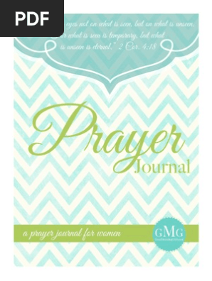 Prayer Journal for Women