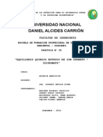 Informe de Quimica