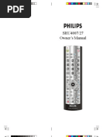 Download Phillips SRU3003WM17 Remote Control Manual by T SN28832415 doc pdf