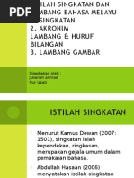 Istilah Singkatan Dan Lambang Bahasa Melayu