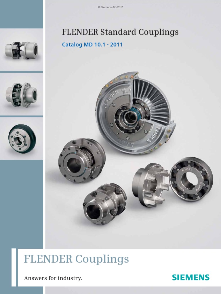 FLENDER Standard Couplings Clutch Rotation Around A Fixed Axis