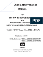 O&M Manual 500 MW TurboGenerator