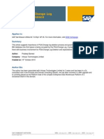 SAP BW - PSA - Change Log Deletion Governance PDF