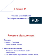 Pressure Measurements Techniques To Measure Pressure