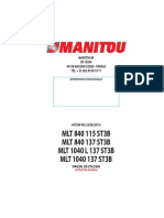 Manual MANITOU MLT 1040