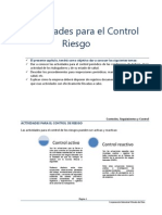 Controles, Seguimiento y Control