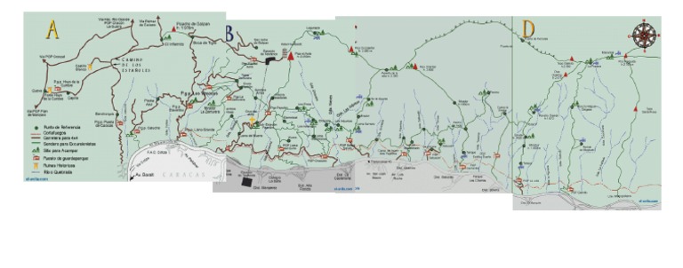 Mapa Del Ávila | PDF