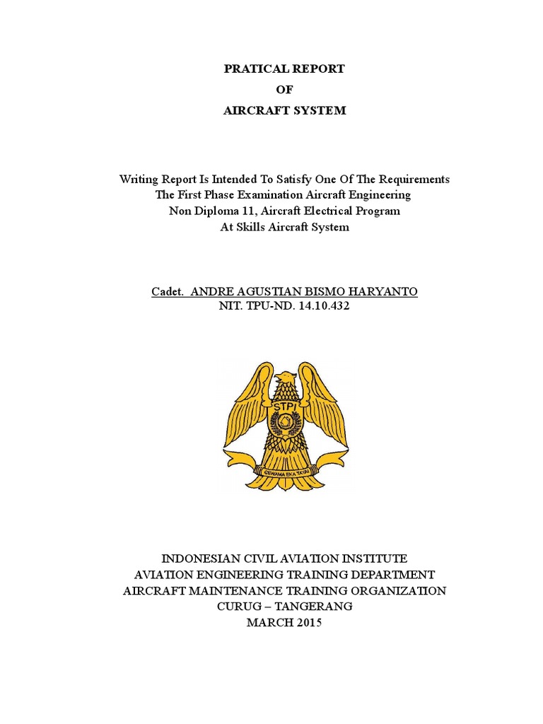 Aircraft Systems Report | PDF | Technology & Engineering