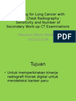 Screening for Lung Cancer With Digital Chest Radiography